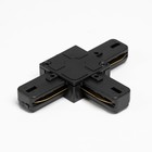 Соединитель для шинопровода BayerLux Simple, T образный, чёрный - Фото 2