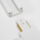 Соединитель для шинопровода Simple Г образный белый - Фото 4