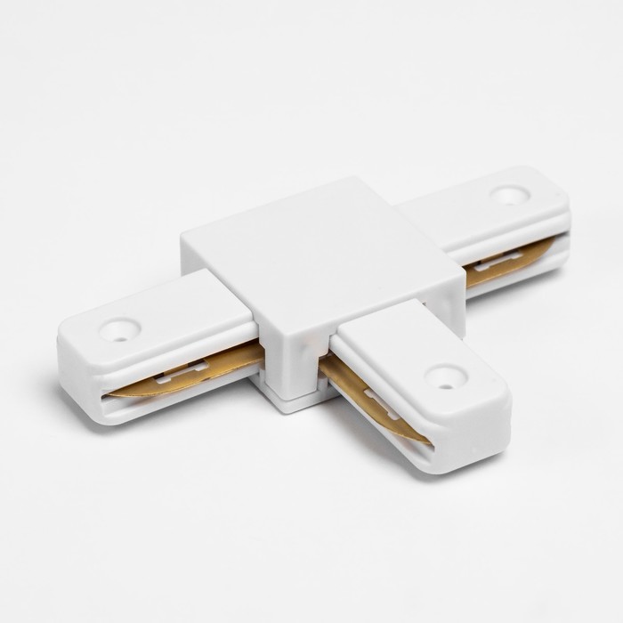 Соединитель для шинопровода BayerLux Simple, T образный, белый - Фото 1