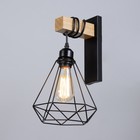 Бра "Аскар" Е27 40Вт черный - фото 23337880