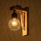 Бра "Блер" Е27 40Вт черный 13х23х30 см - фото 23337898