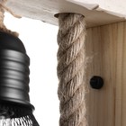 Бра "Блер" Е27 40Вт черный 13х23х30 см - фото 23337903