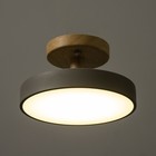 Светильник "Ринд" LED 13Вт 4000К серый 18х18х10 см BayerLux - Фото 3
