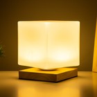 Настольная лампа "Куб" LED 5Вт USB 12х12х15 см RISALUX - фото 23360692