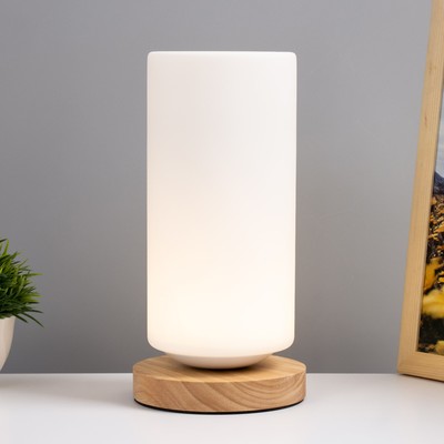 Настольная лампа «Цилиндр» LED 5 Вт USB 12×12×24 см RISALUX