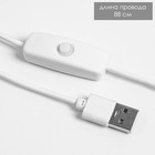 Настольная лампа "Цилиндр" LED 5Вт USB 12х12х24 см RISALUX - Фото 6