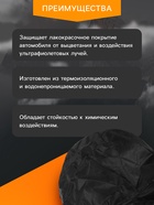 Тент автомобильный CARTAGE Premium, SUV, 485×190×145 см - Фото 3