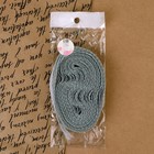 Кружево капроновое, 22 мм, 10±1 м, цвет серый - Фото 4