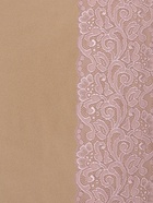 Кружевная эластичная ткань, 175 мм, 2.7±0.5 м, пудровая - Фото 2