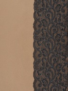 Кружевная эластичная ткань, 175 мм, 2.7±0.5 м, графитовая - Фото 2