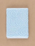 Кружевная эластичная ткань, 180 мм, 2.7±0.5 м, небесно-голубая - Фото 4