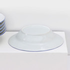 Набор фарфоровых тарелок «Гуси», 12 предметов: 6 супниц 350 мл, 6 плоских тарелок d=20 см, МИКС - фото 4631338
