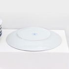 Набор фарфоровых тарелок «Зимний лес», 6 предметов, d=20 см, микс - Фото 4