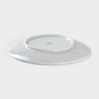 Тарелка новогодняя Добрушский завод «Зимний лес», d=20 см, фарфор, белая - Фото 3