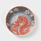 Тарелка фарфоровая «Огненный дракон», d=20 см - фото 320730256