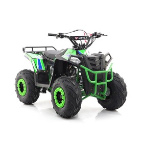 Квадроцикл детский бензиновый Motax Atv Grizlik A110, чёрно-зеленый