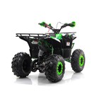 Квадроцикл детский бензиновый Motax Atv Grizlik A125, чёрно-зеленый - Фото 2