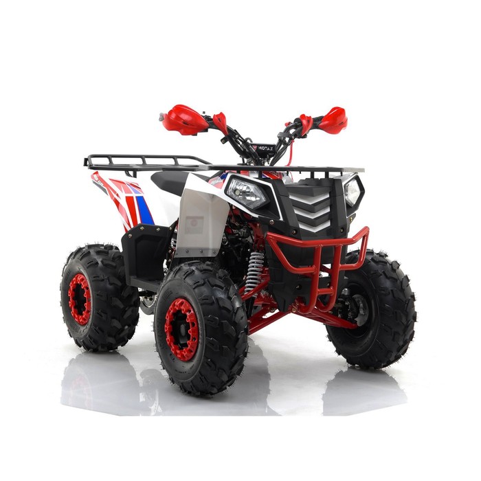 Квадроцикл бензиновый MOTAX ATV GRIZLIK A125, бело-красный