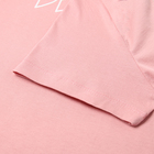 Комплект домашний женский (футболка,шорты), цвет розовый, размер 44 - Фото 8