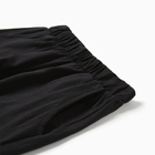 Комплект домашний женский (футболка,шорты), цвет черный, размер 44 - Фото 8