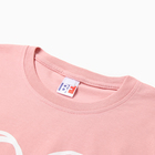 Комплект домашний женский (футболка,шорты), цвет розовый, размер 44 - Фото 7