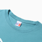 Комплект домашний женский (футболка,шорты), цвет бирюзовый, размер 44 - Фото 6