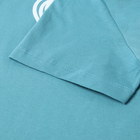 Комплект домашний женский (футболка,шорты), цвет бирюзовый, размер 46 - фото 23605625