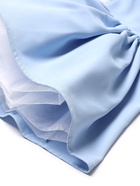 Платье нарядное детское MINAKU: PartyDress, цвет голубой, рост 98 см - фото 31039328