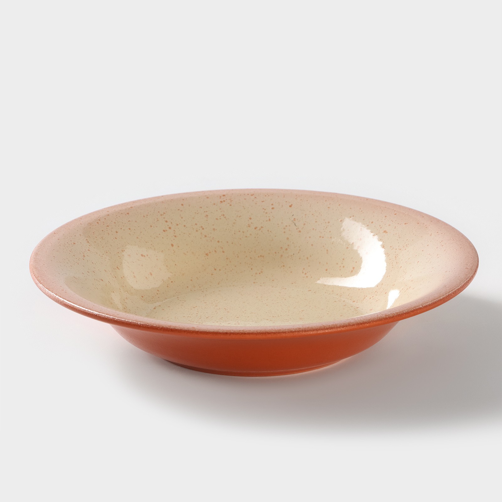 Тарелка глубокая Cream Stone, 500 мл, d=22 см, h=4,5 см (10128815 ...