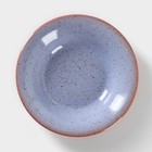 Тарелка глубокая ColorLife, 500 мл, d=22 см, h=4,5 см, цвет сиреневый - фото 23379890