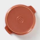 Форма круглая с ручками «Мрамор», d=24 см, h=6.5 см - Фото 4