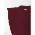 Жилет для девочки Amarobaby Knit, рост 122 см, цвет бордовый - Фото 11