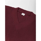 Жилет для девочки Amarobaby Knit, рост 122 см, цвет бордовый - Фото 10