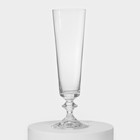 Набор стеклянных бокалов для шампанского «Бэлла», 205 мл, 2 шт - фото 4405286