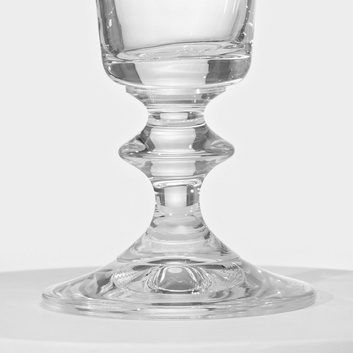 Набор стеклянных бокалов для шампанского «Бэлла», 205 мл, 2 шт