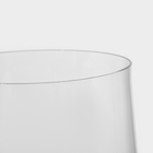 Набор стеклянных стаканов для воды «Анжела», 380 мл, 6 шт - Фото 3