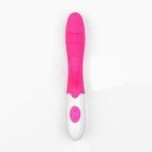 Вибратор-кролик, стимулятор клитора и точки G, 30 режимов вибрации, розовый - Фото 3