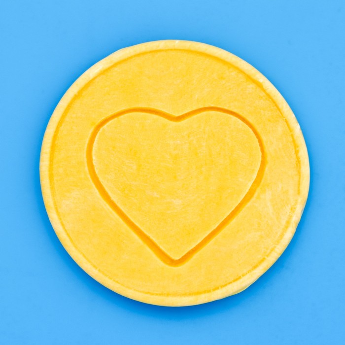 УЦЕНКА Леденец "Сахарные соты", сердце 30г - Фото 1