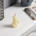 Светодиодная фигура «Снеговик» 7×12.5×5.5 см, пластик, от батареек AG13×3, свечение тёплое белое  (артикул 9642125)  большой выбор товаров оптом и в розницу по низким ценам с доставкой