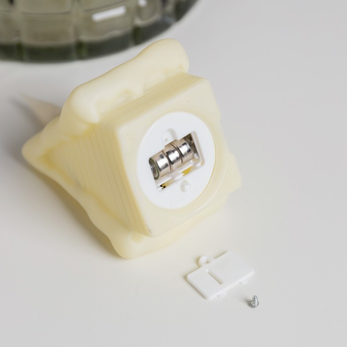 Светодиодная фигура «Домик» 7 × 11.5 × 5.5 см, пластик, батарейки AG13х3, свечение тёплое белое