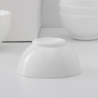 Салатники Luminarc DIWALI, 300 мл, d=12 см, стеклокерамика, набор 6 шт., белые - Фото 4