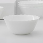 Набор салатников Luminarc Trianon, d=18 см, стеклокерамика, 6 шт, цвет белый - Фото 2