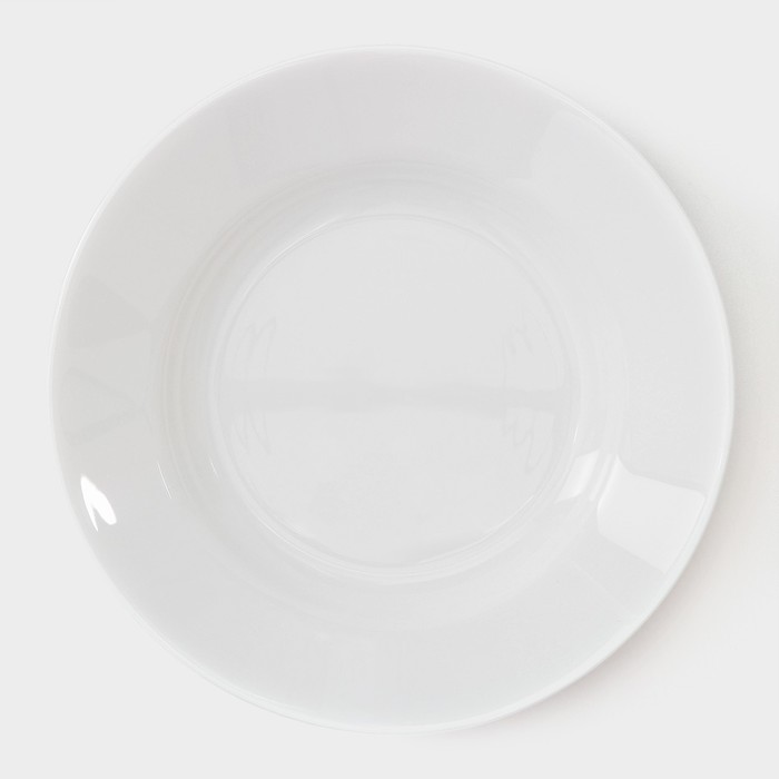 Набор суповых тарелок Luminarc Everyday, d=22 см, стеклокерамика, 6 шт, цвет белый - фото 1906489931