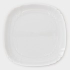 Набор подстановочных тарелок Luminarc Lotusia, d=25,5 см, стеклокерамика, 6 шт, цвет белый - Фото 3