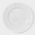Набор десертных тарелок Luminarc Everyday, d=19 см, стеклокерамика, 6 шт, цвет белый - фото 4405390