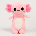 Мягкая игрушка "Аксолотль", 23 см, цвет розовый - фото 320731774