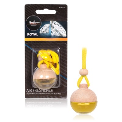 Ароматизатор подвесной в бутылочке Airline Elegance, аромат royal