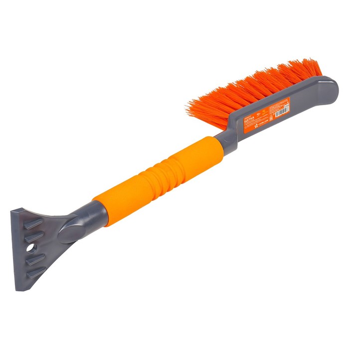 Щетка от снега и льда Airline, 45 см, с эргономичной рукояткой и скребком - Фото 1