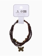 Браслет кожа «Бабочка малая» хиппи, коричневый, L=22.5 см - Фото 7