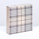 Коробка для 16 конфет, «Мужской» 17.7×17.7×3.8 см - Фото 2